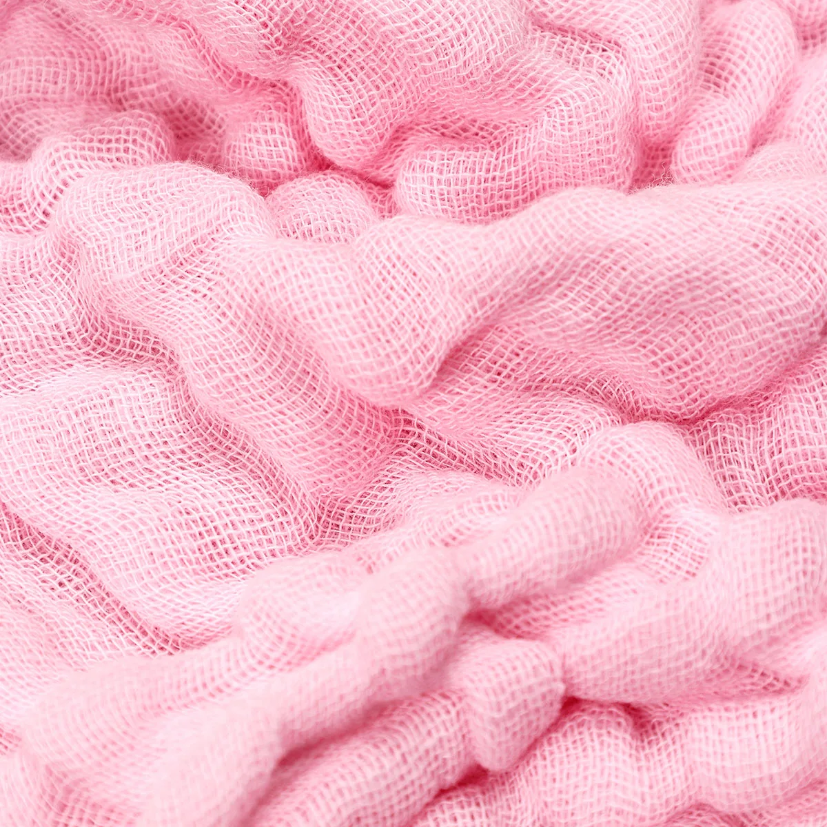 Kangobaby #My Soft Life# 5vnt Pack Breathable Muslin Cotton Baby Face Towel Plain Color naujagimio šluostė 25x25cm Nuotrauka 2