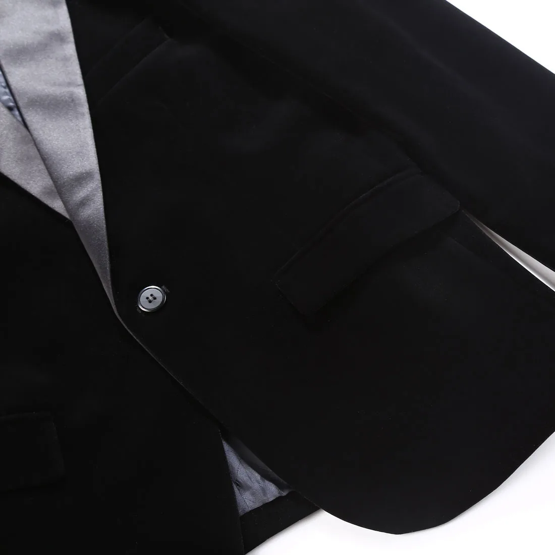Black Velvet vyriškas kostiumas Siuvamos mados striukės Naujo stiliaus kelnės Blazer Naujausias palto dizainas Oficialus verslo žieminis švarkas Nuotrauka 4