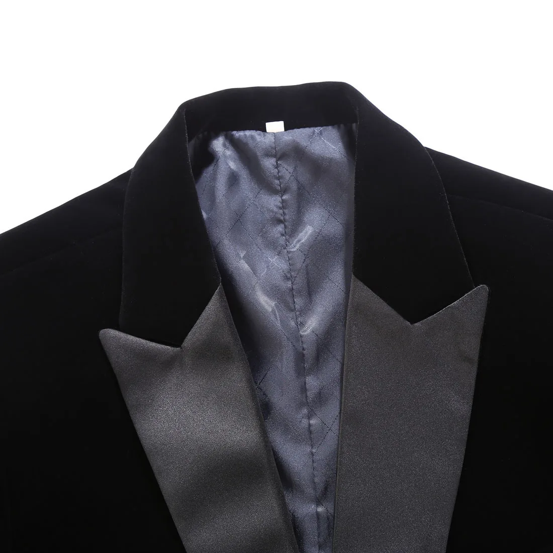 Black Velvet vyriškas kostiumas Siuvamos mados striukės Naujo stiliaus kelnės Blazer Naujausias palto dizainas Oficialus verslo žieminis švarkas Nuotrauka 5