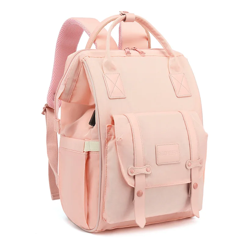 Fashion Travel Backpack Baby Vystyklų krepšys Moteriška kuprinė Didelės talpos mamytės krepšys Mama Vaikai Reikmenys сумка Nuotrauka 2