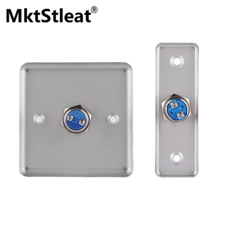 MktStleat86 tipo nerūdijantis plienas Visada atidarykite durų prieigos jungiklio skydelį Pagrindinis biuras Siauros sekcijos išėjimo durų mygtukas Automatinis atstatymas Nuotrauka 3