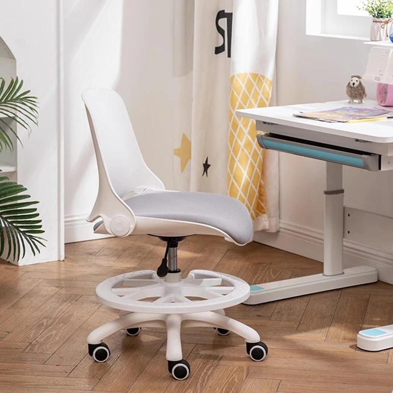 Reguliuojama biuro kėdė Žaidimai Sulankstomas Tempimas Atpalaiduojantis Ergonomiškas tinklelis Moderni biuro kėdė Vaikų dizainas Chaises Namų baldai Nuotrauka 3