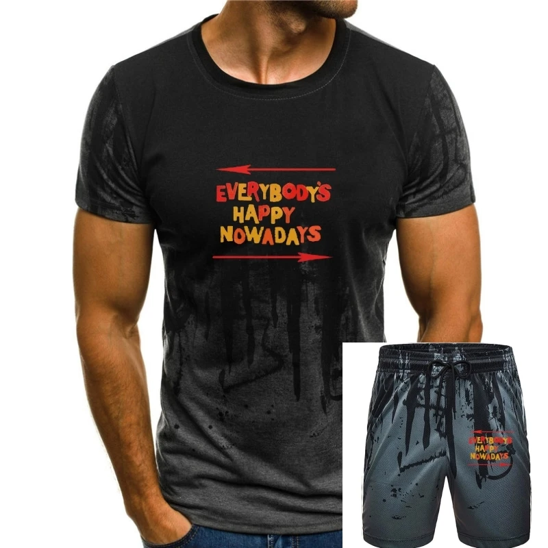 Everybody Happy Nowadays Buzzcocks riboto leidimo tribute marškinėliai unisex Nuotrauka 0