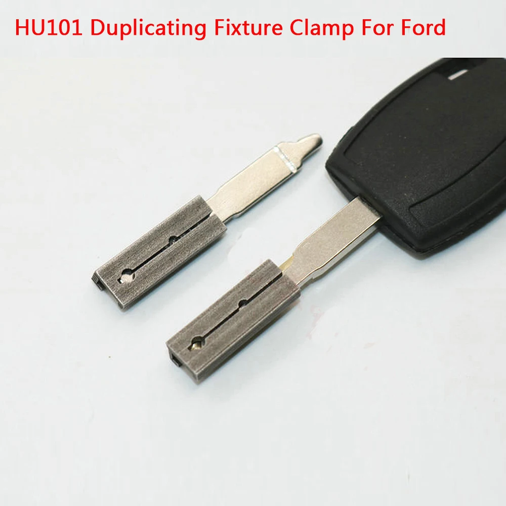 CHKJ 2PCS/Lot HU101 dubliuojantis armatūros spaustukas Ford Focus raktų pjaustytuvo staklių dalims Rakto tuščio rakto pjovimo staklių priedai Nuotrauka 1
