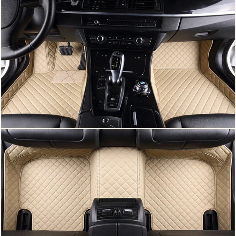 Individualūs automobilių grindų kilimėliai BMW X5 F15 2013-2018 metai Dirbtinės odos kilimas Salono automobilių aksesuarai Nuotrauka 3