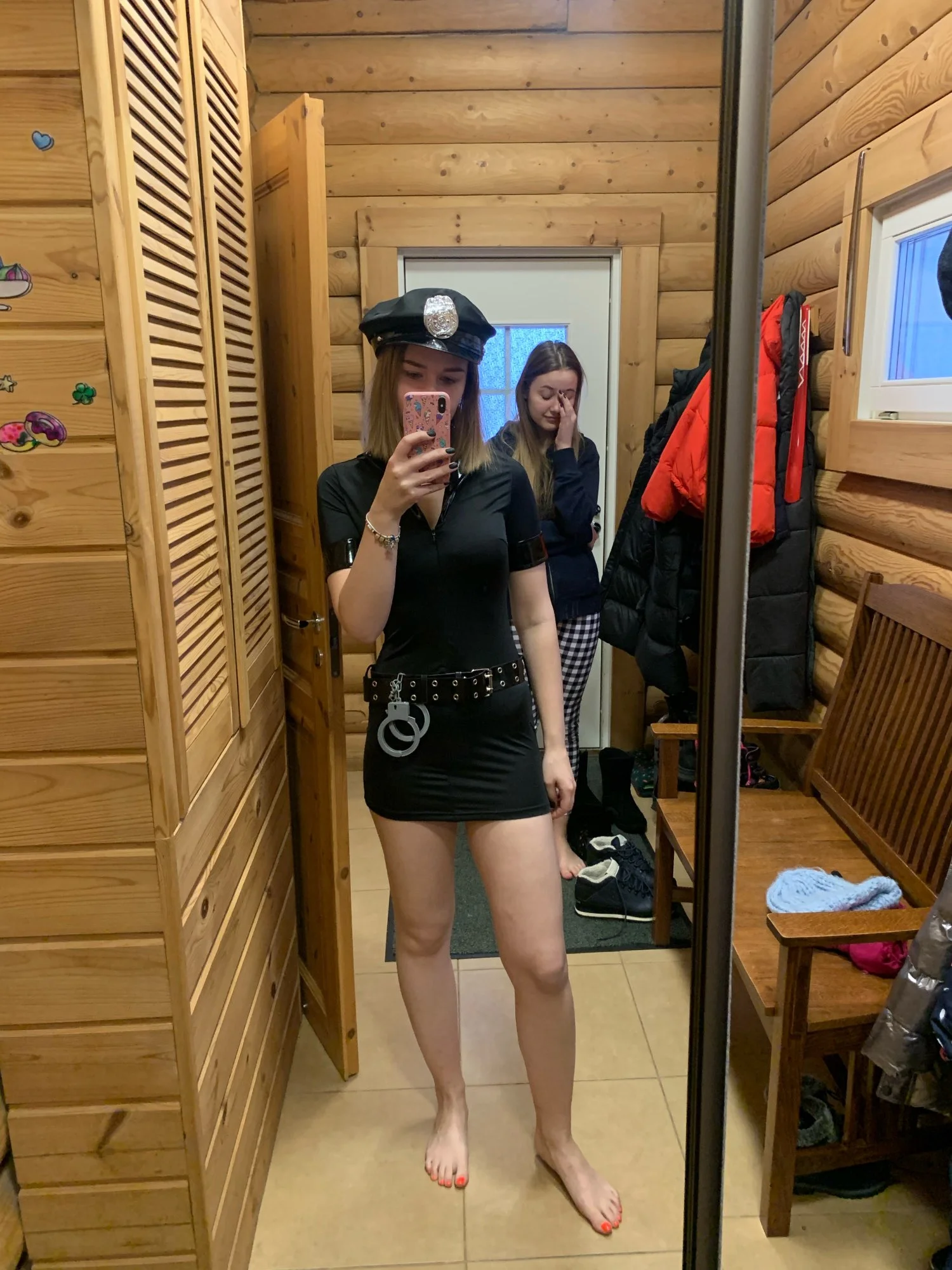 S-XXXL Seksualus juodas policijos uniformos kostiumas suaugusioms moterims Helovino policininkai policininkai Cosplay suknelė Nuotrauka 5
