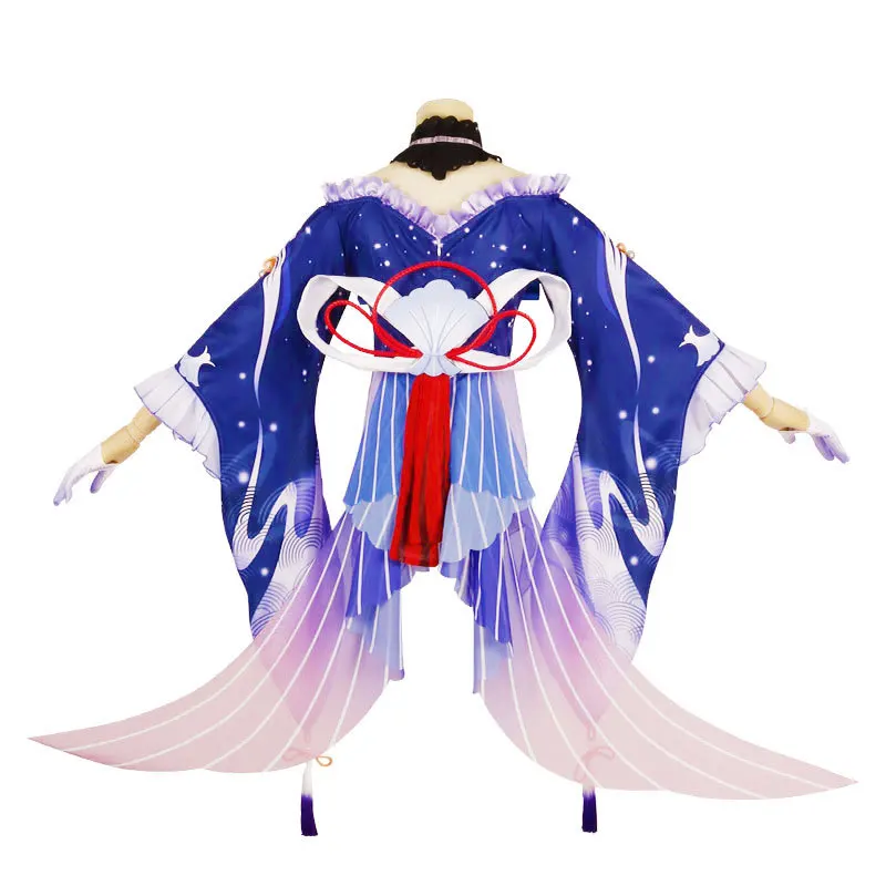 Moterų kostiumas 2023 m. Pavasaris ir vasara Nauji Cosplay drabužiai Moteriški koralų rūmai Širdis Jūros kojinės Visas komplektas Nuotrauka 1