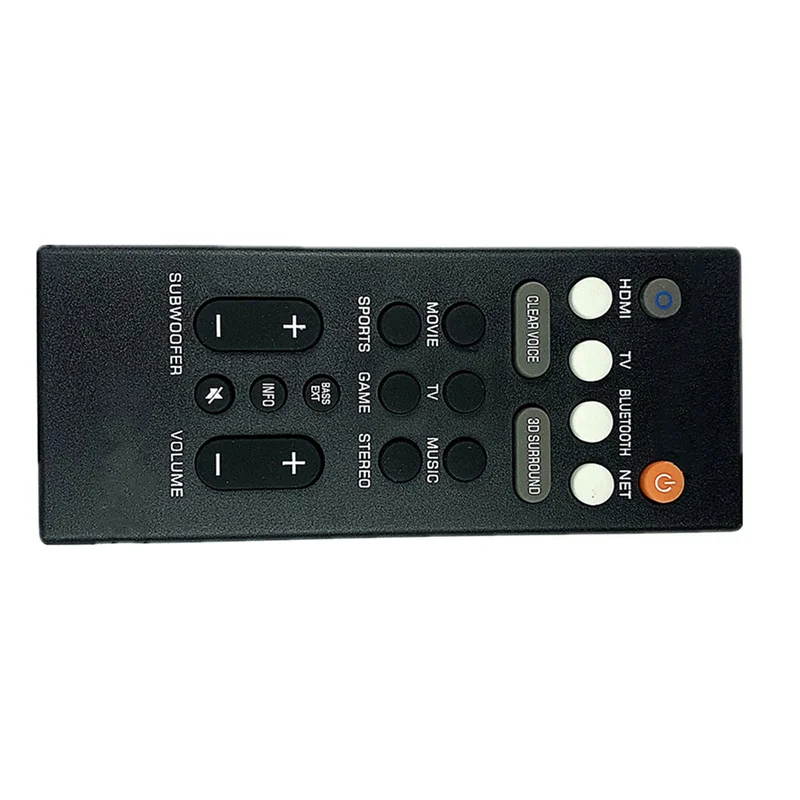 Nuotolinio valdymo ABS garsiakalbių keitimo nuotolinio valdymo pultas, skirtas YAS-209 YAS-109 garsiakalbiui Nuotrauka 1