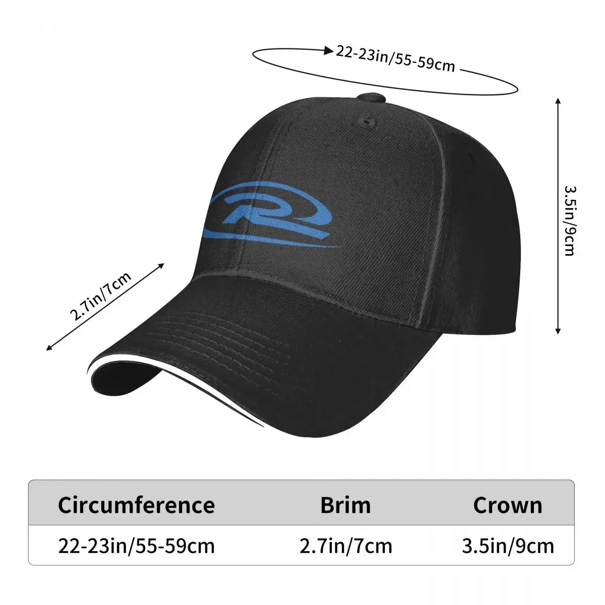 Rush Soccer Unisex Caps Outdoor Trucker Baseball Cap Snapback Breathable Hat Accessizable Polychromatic Hats Nuotrauka 1