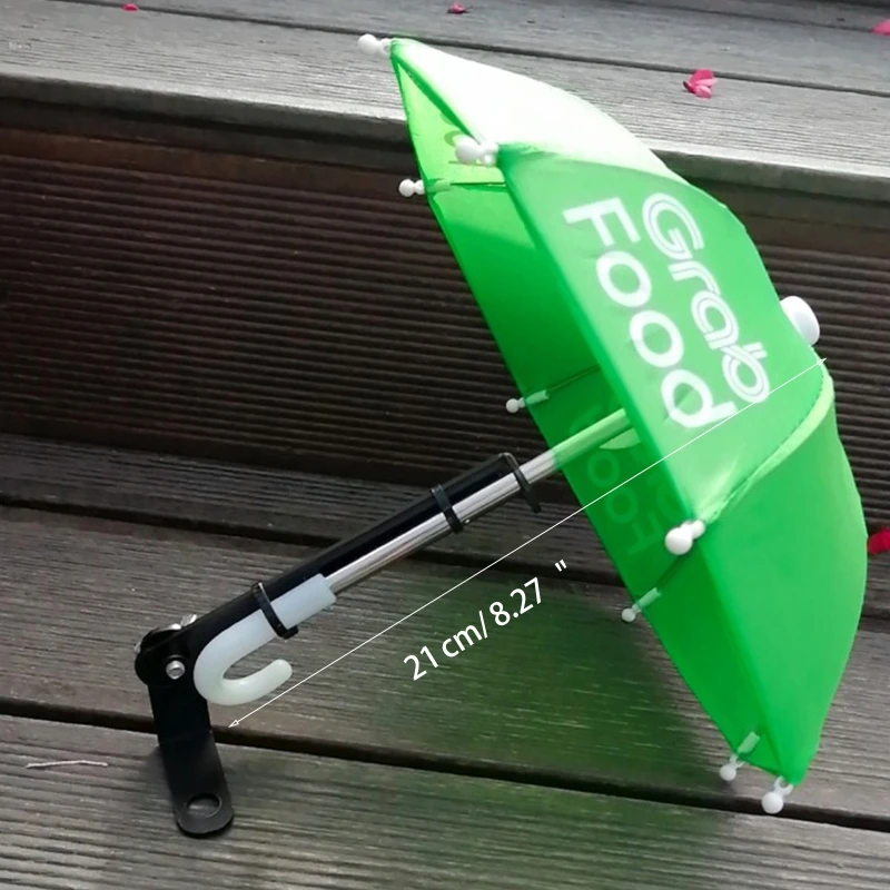 Motociklų dekoratyvinis skėtis Patvarus vandeniui atsparus mini skėčių dekoras Nuotrauka 5