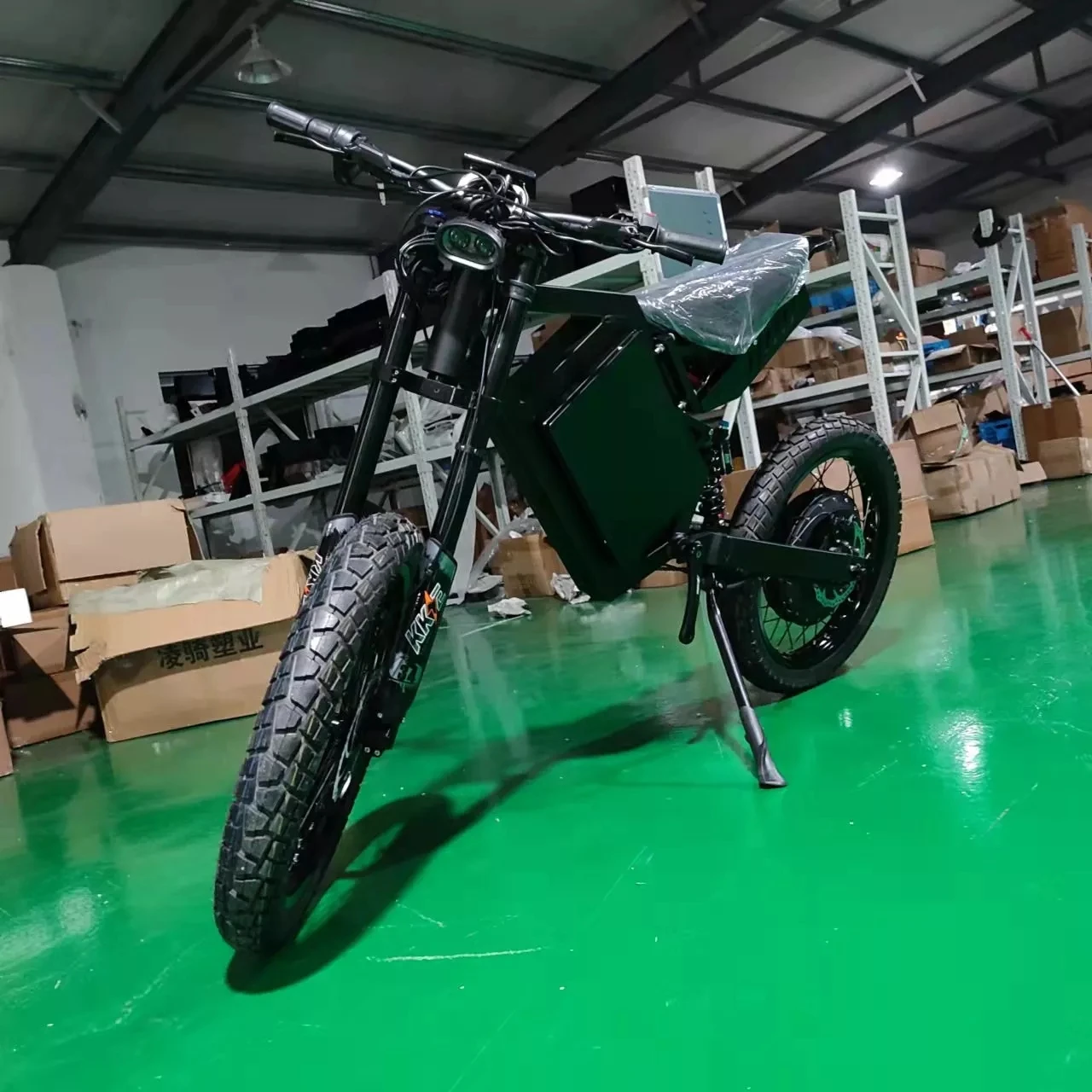 CS20 72v3000w/ 5000w/8000w/12000w greičiausias didžiausios galios elektrinis dviratis su motociklo sėdyne Ebike elektrinis kalnų dviratis Nuotrauka 0