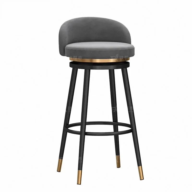Reguliuojamos modernios baro kėdės Vintažinis dizaineris Kėlimas Dinning Baro kėdės Nemokamas pristatymas Prabangūs sillas Para Comedo kambario baldai Nuotrauka 4