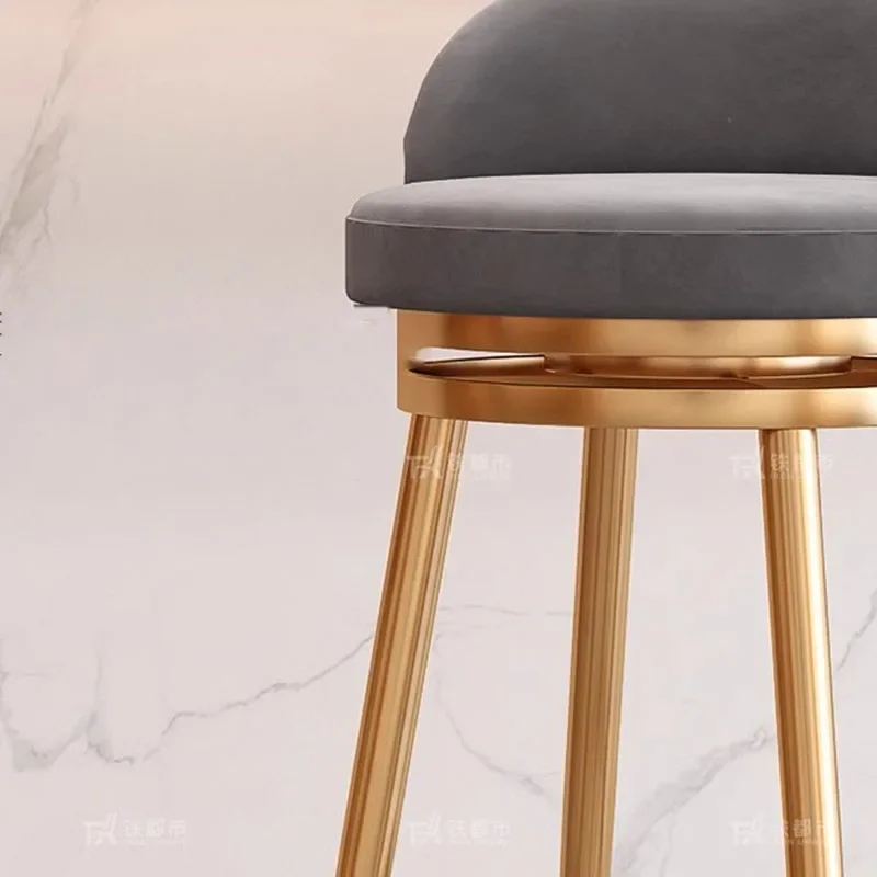 Reguliuojamos modernios baro kėdės Vintažinis dizaineris Kėlimas Dinning Baro kėdės Nemokamas pristatymas Prabangūs sillas Para Comedo kambario baldai Nuotrauka 5