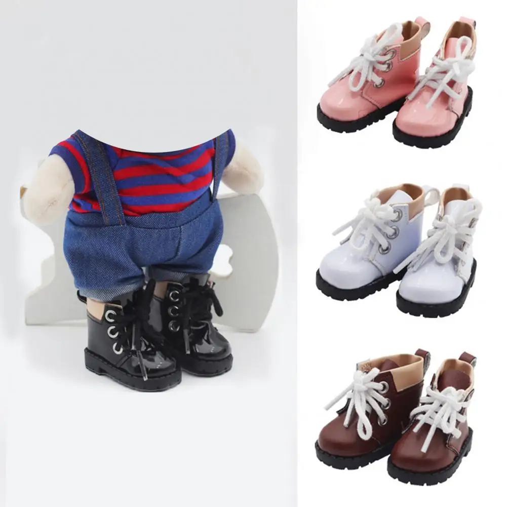 1 Pora Stilingas tikroviškas modeliavimas 1/6 BJD lėlių batai Mieli lėlių aksesuarai Mergaičių žaislų dovana BJD lėlių batai Mini batai Nuotrauka 1