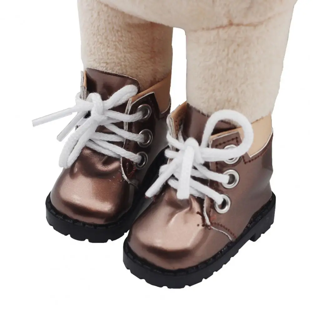 1 Pora Stilingas tikroviškas modeliavimas 1/6 BJD lėlių batai Mieli lėlių aksesuarai Mergaičių žaislų dovana BJD lėlių batai Mini batai Nuotrauka 2