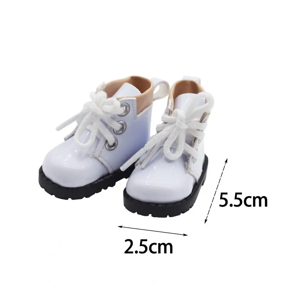 1 Pora Stilingas tikroviškas modeliavimas 1/6 BJD lėlių batai Mieli lėlių aksesuarai Mergaičių žaislų dovana BJD lėlių batai Mini batai Nuotrauka 3