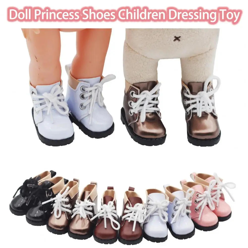 1 Pora Stilingas tikroviškas modeliavimas 1/6 BJD lėlių batai Mieli lėlių aksesuarai Mergaičių žaislų dovana BJD lėlių batai Mini batai Nuotrauka 5