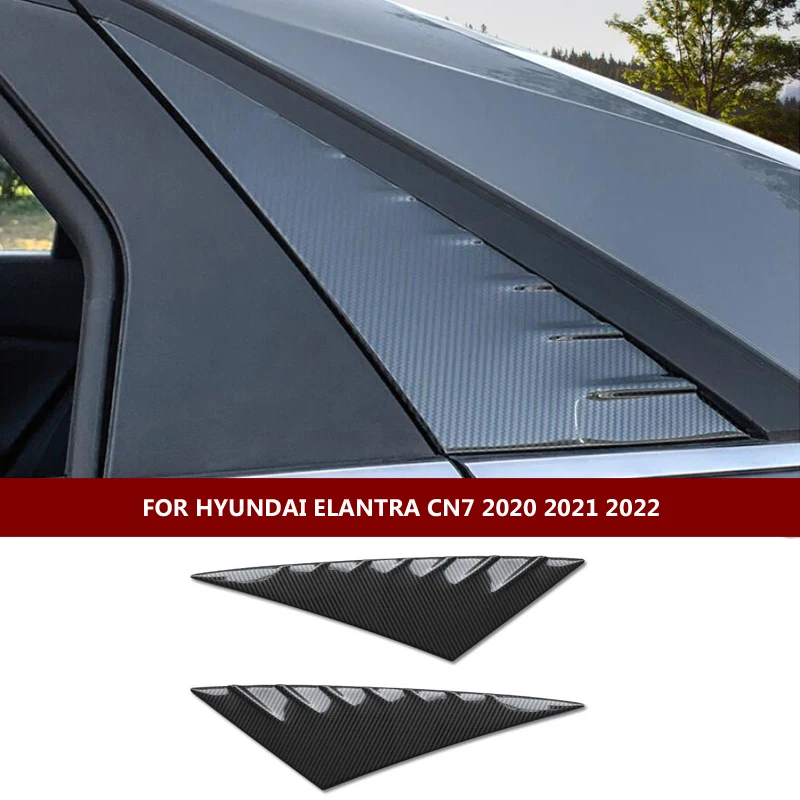 Hyundai Elantra CN7 2020 2021 Automobilių priedai ABS Chrome uodegos vartų durų dangtelio apdaila Galinės bagažinės liejimo rėmelio stiliaus garnyras Nuotrauka 1