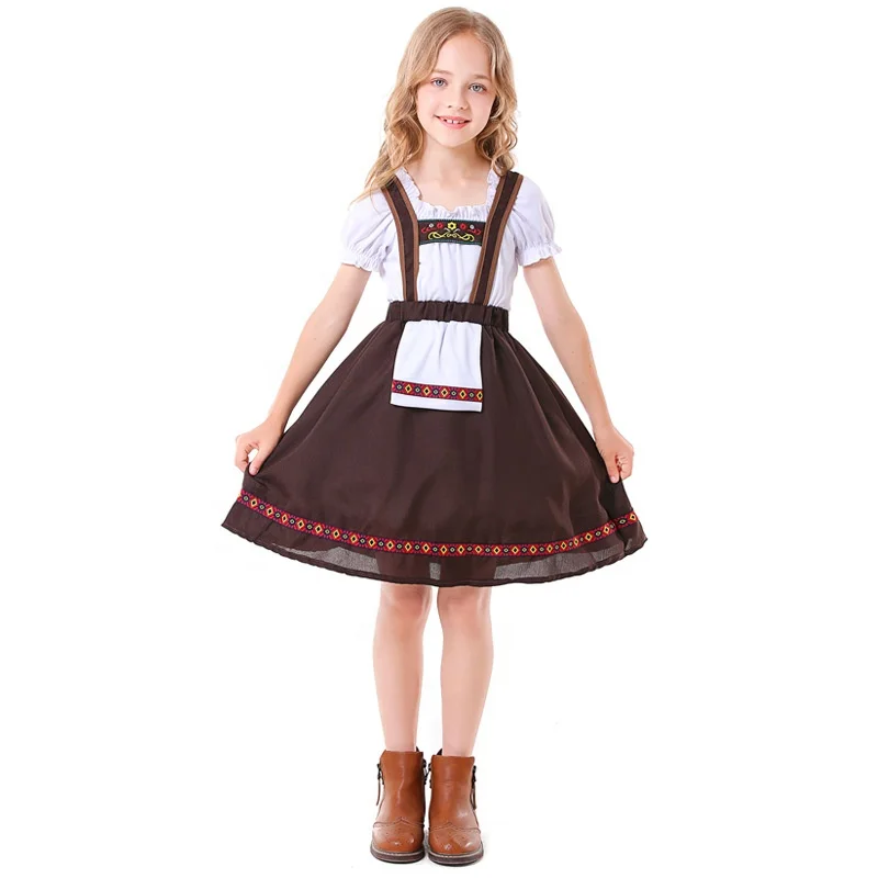 Merginos Vokiška suknelė Bavarijos Oktoberfest Alus Helovinui Kostiumas Cosplay vakarėlis Puošni suknelė Vaidmenų žaidimas Nuotrauka 0