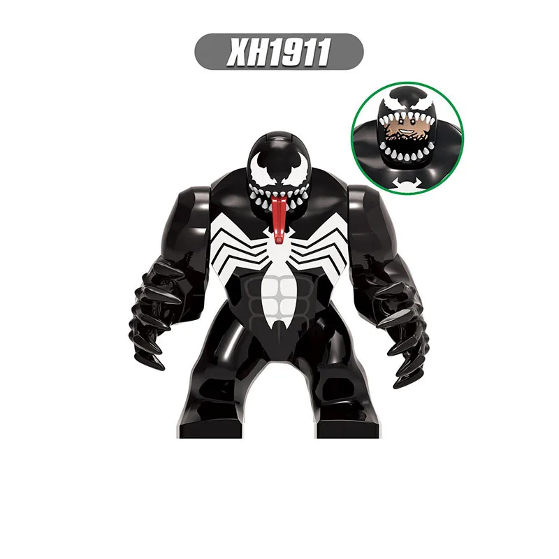 Disney Venom Carnage Animacinis filmas Statybiniai blokai Plytos Anime figūrėlė Anti-Venom Žmogaus voro mini veiksmo figūrėlė Žaislinis Vaikų gimtadienio dovana Nuotrauka 5