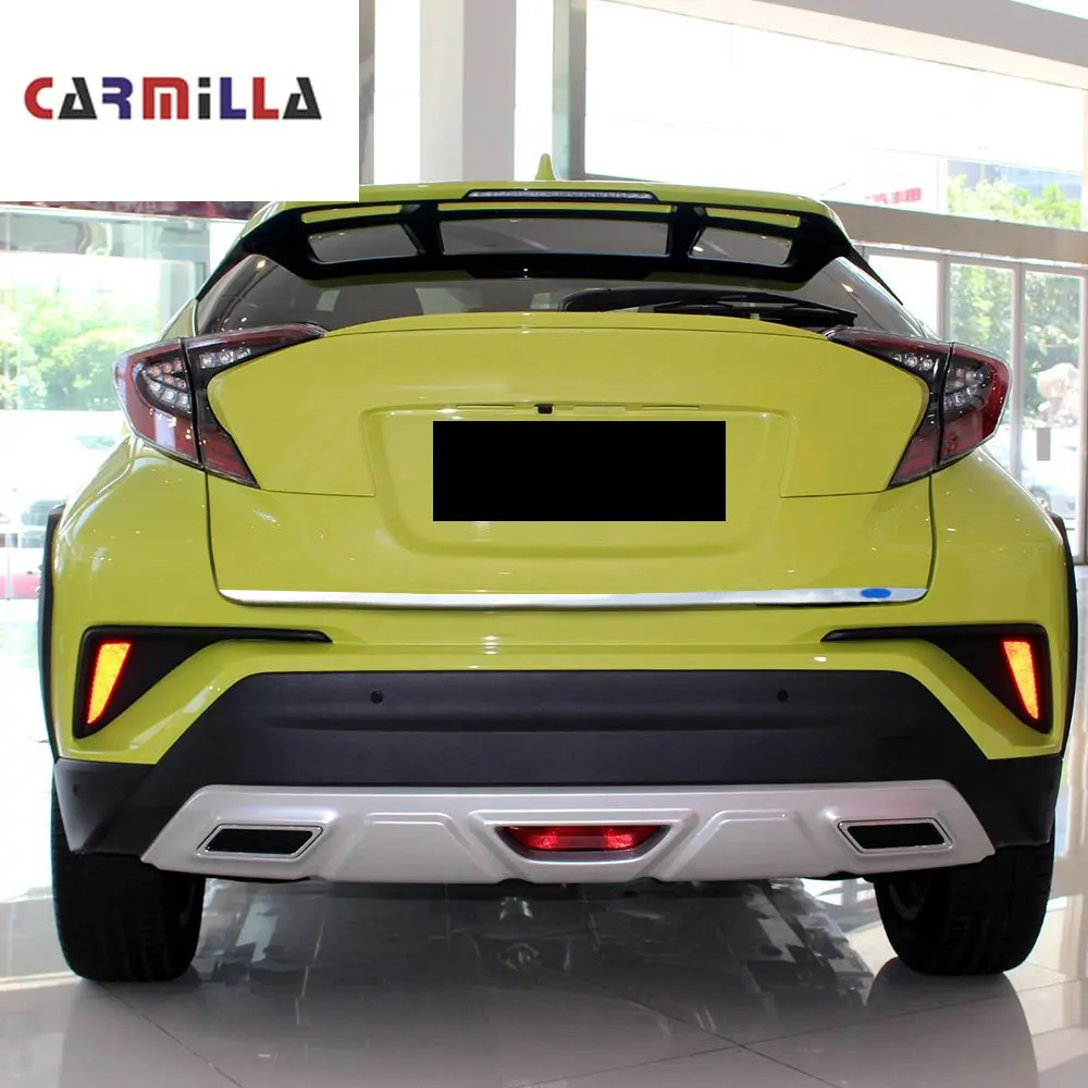 Automobilio galinės bagažinės bagažinės galinių durų galinių durų galinių vartų juostos dangtelio apdaila Garnyro automobilio stiliaus lipdukas, skirtas Toyota C-HR CHR 2015 - 2021 Nuotrauka 1