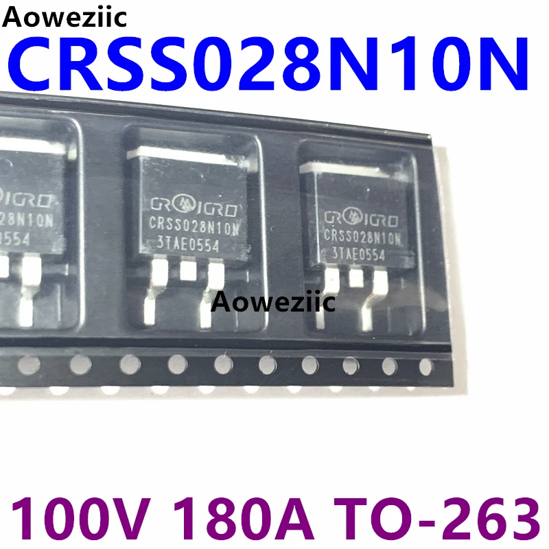 CRSS028N10N TO-263 100V 180A ličio baterijos apsaugos lauko efektas MOS vamzdis yra naujas ir originalus Nuotrauka 0