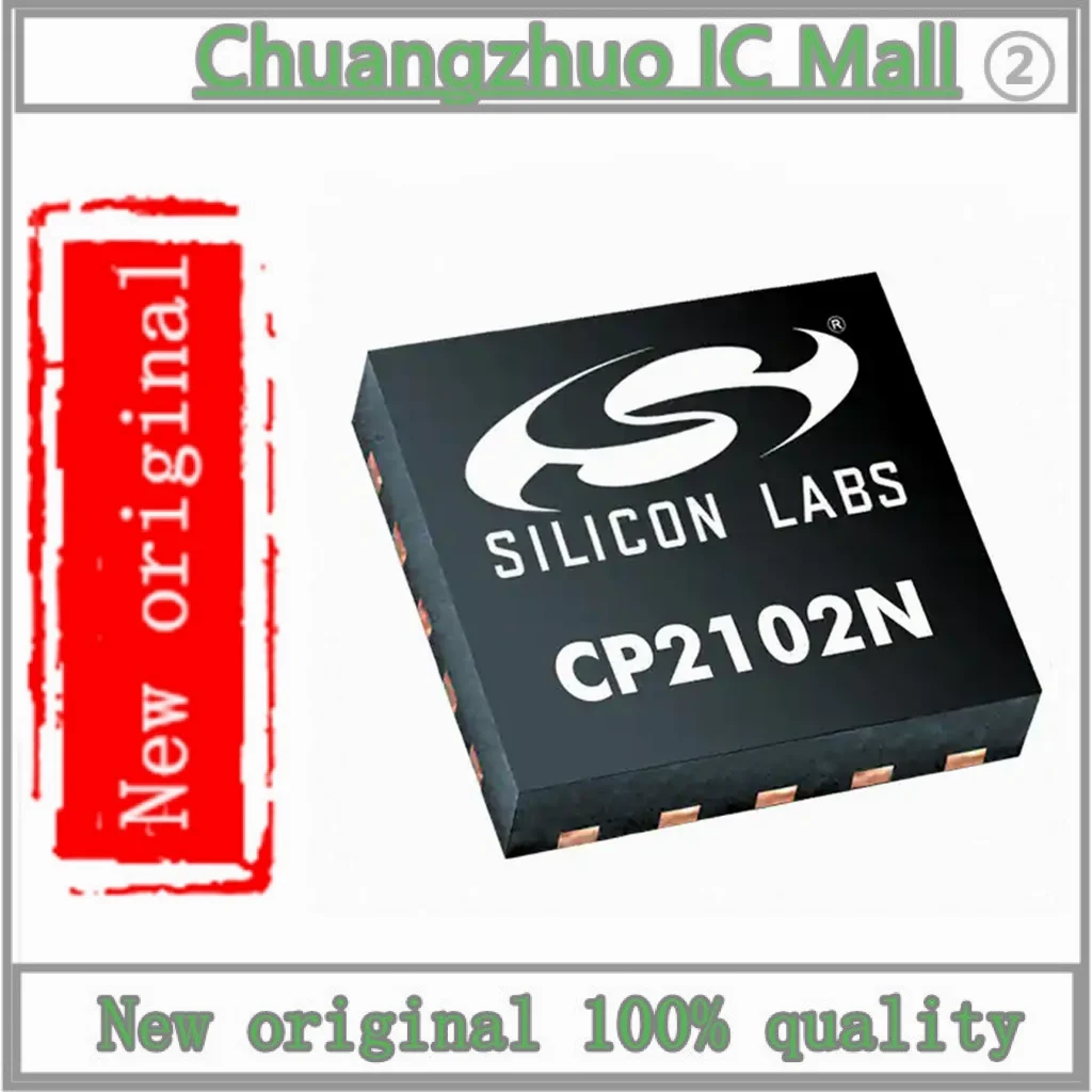 10PCS/lot CP2102N-A02-GQFN20 CP2102N-A02-GQFN20R CP2102N QFN20 IC Chip Naujas originalas Nuotrauka 0
