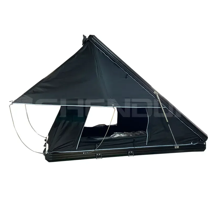 Auto Camping Car Pop Up 4 Person Aliuminio kieto apvalkalo palapinė ant stogo Kanados stogo viršutinė bagažinė Nuotrauka 4