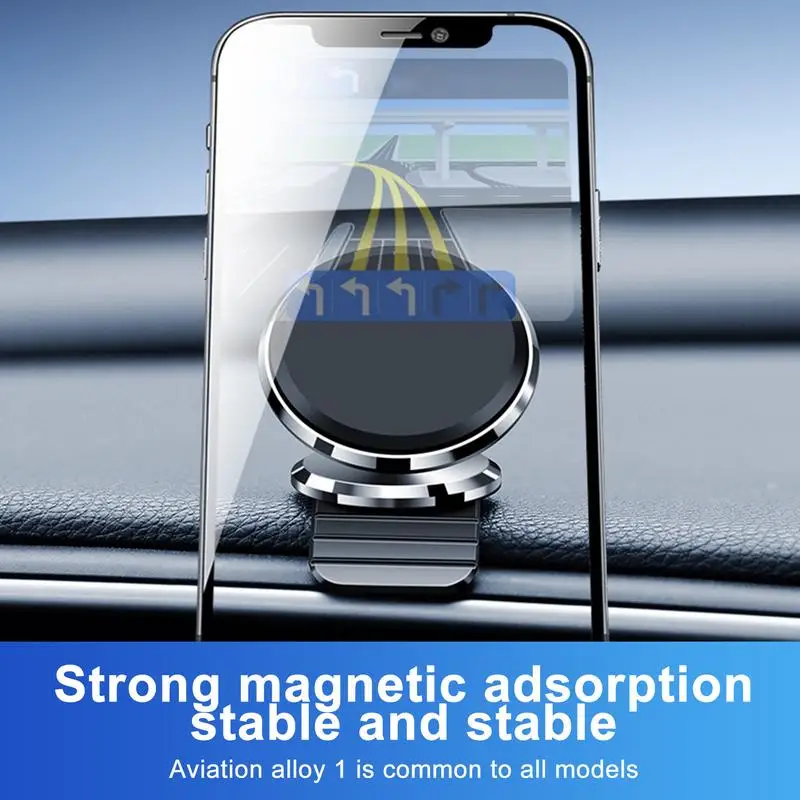 Magnetinis automobilinio telefono laikiklis Magneto laikiklis Išmanusis telefonas Mobilus stovas Mobilus stovas Mobiliojo ryšio GPS palaikymas automobilyje Visiems išmaniesiems telefonams Nuotrauka 4