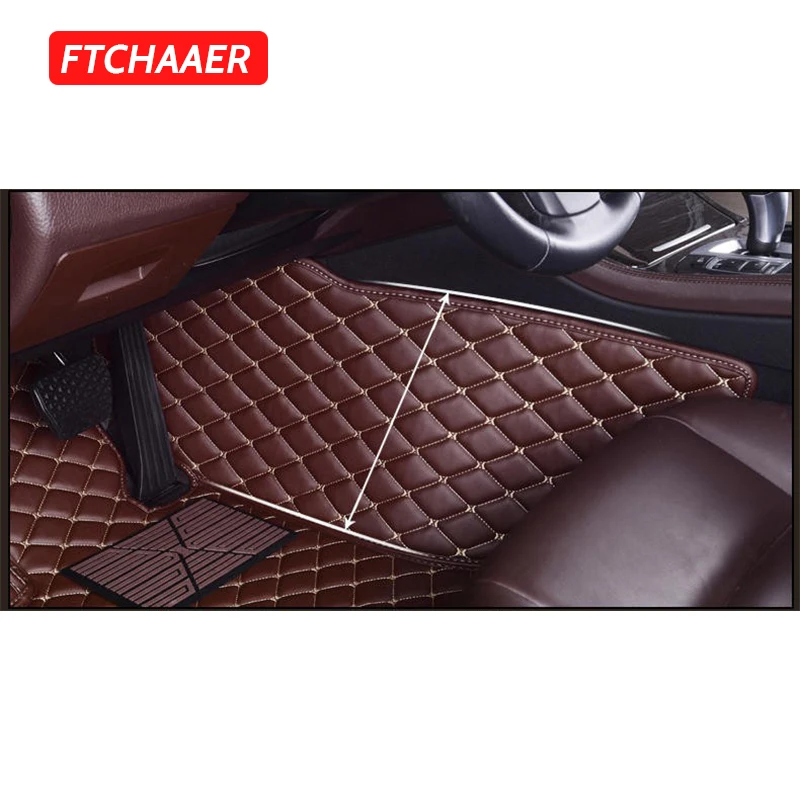 FTCHAAER Custom automobilių grindų kilimėliai Infiniti Q60 Auto Carpets Foot Coche Accessorie Nuotrauka 1