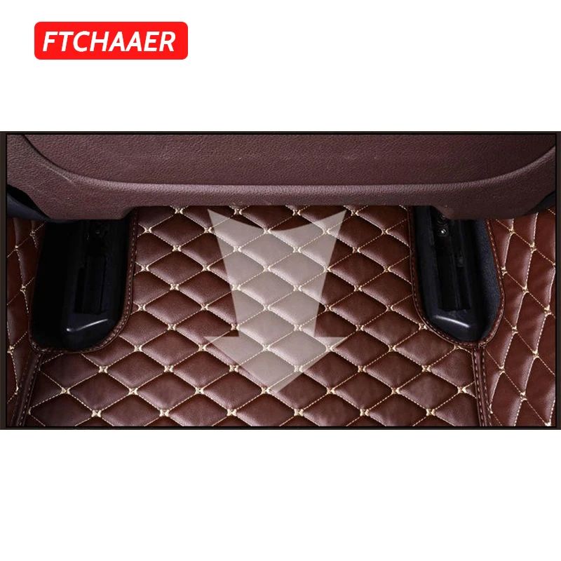 FTCHAAER Custom automobilių grindų kilimėliai Infiniti Q60 Auto Carpets Foot Coche Accessorie Nuotrauka 2
