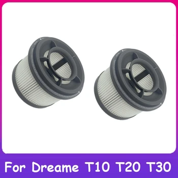 2vnt Dreame T10 T20 T30 rankinis dulkių siurblys plaunamas didelio efektyvumo priekinis filtras