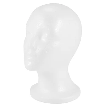 Moteriškas putų manekenas Galvos modelis Kepurės peruko ekranas Stovas Stovas baltas