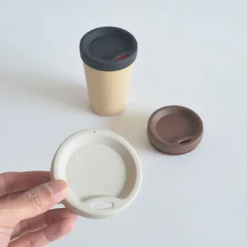 Silikoniniai kavos puodelio dangteliai, perdirbamas sandarus dangtelis VIDINIS SKERSMUO 70MM-73MM dangteliai keramikos puodeliui Dulkėms atsparus puodelio dangtis