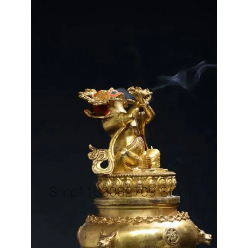 Senos kolekcijos lobis Variu dengtas auksas [Mahakala] aromaterapinė krosnis Nuotrauka 1